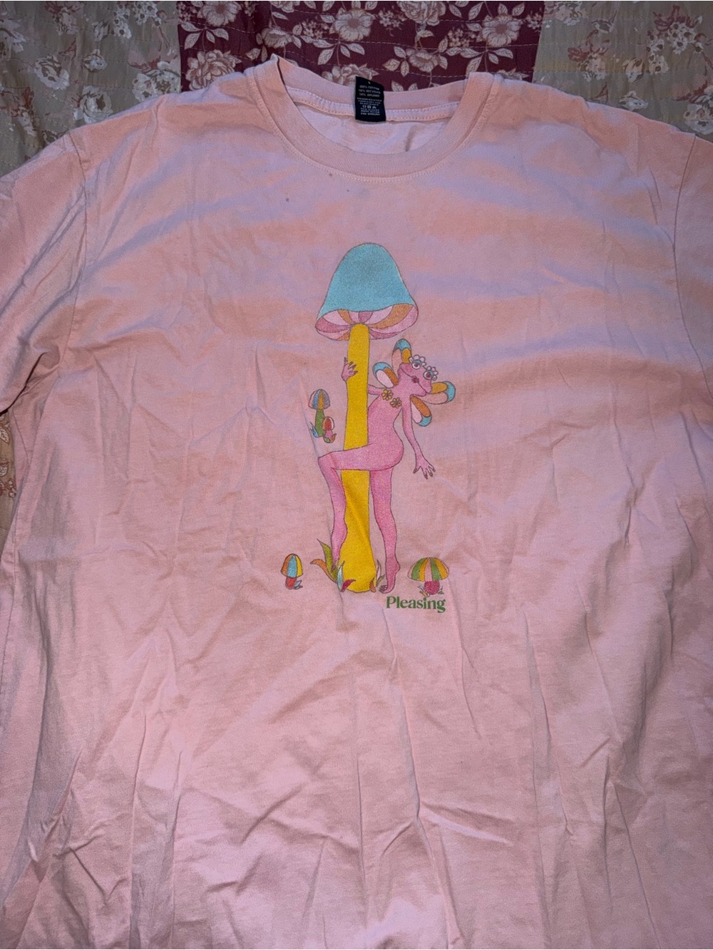 Pleasing Shroom Bloom fairy Large oversized tshirt